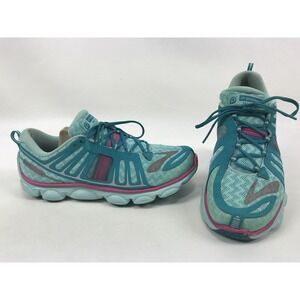 Brooks Pure Flow Womens Size 6 Running Shoes Pink Turquoise Pureflow
